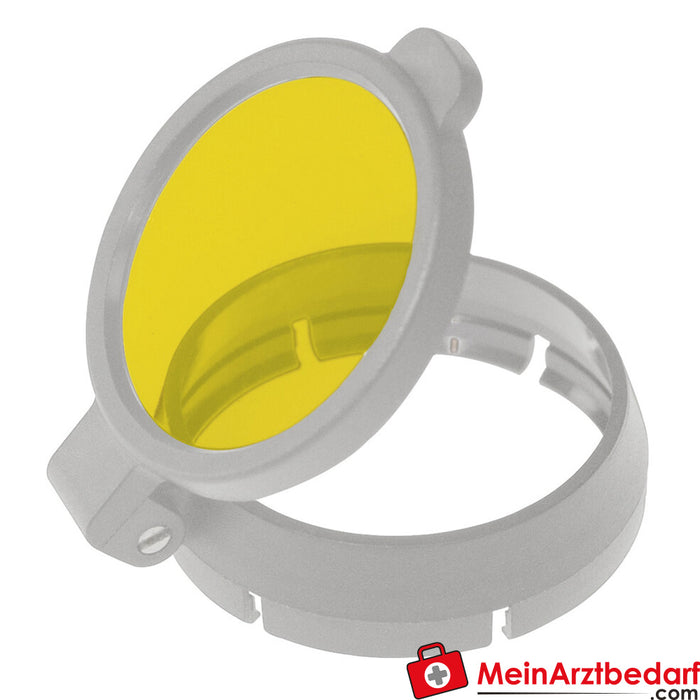 Filtro amarelo de encaixe Heine para LED ML4