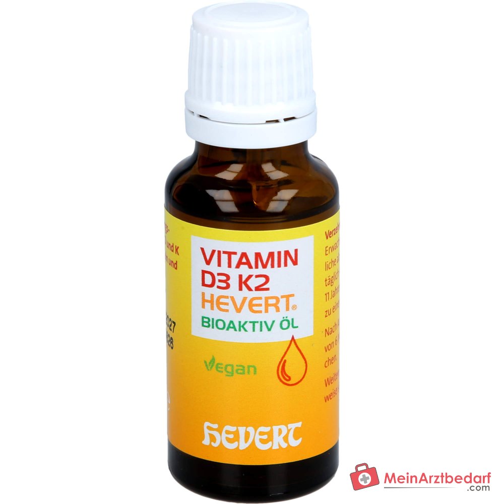 Hevert Vitamin D3 K2 Bioaktiv Öl, 20 ml