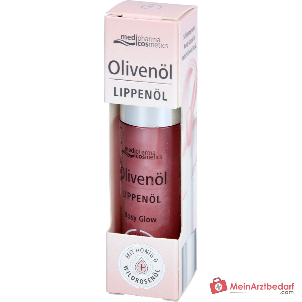 Dr. Theiss Olijfolie Lippenolie Rosy Glow, 4 ml