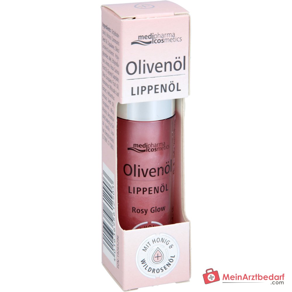 Dr. Theiss Olijfolie Lippenolie Rosy Glow, 4 ml
