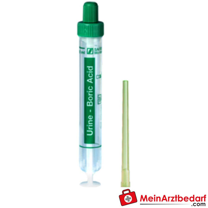 Sarstedt Urine Monovette®, acido borico 10 ml, 100 pz.