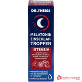 Dr. Theiss Melatonin Einschlaf-Tropfen intensiv Melatonin / Vitamin B6 / Ashwagandha / Baldrianwurzel / Passionsblume Tropfen, 20 ml.