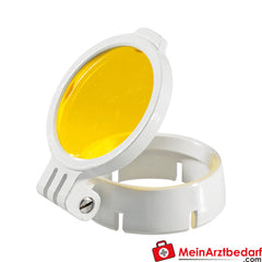 HEINE Aufsteckbarer Gelbfilter.