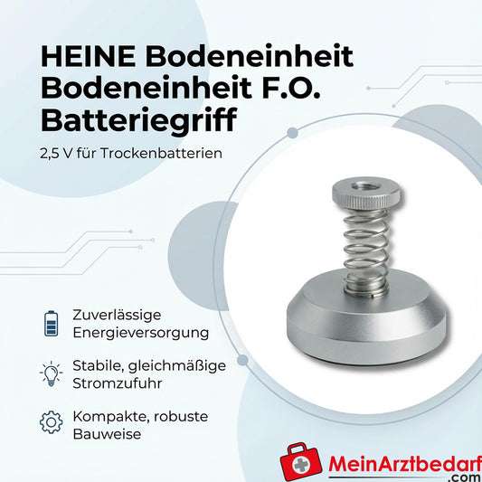 HEINE Bodeneinheit für Standard F.O. Laryngoskop-Batteriegriff 2,5 V