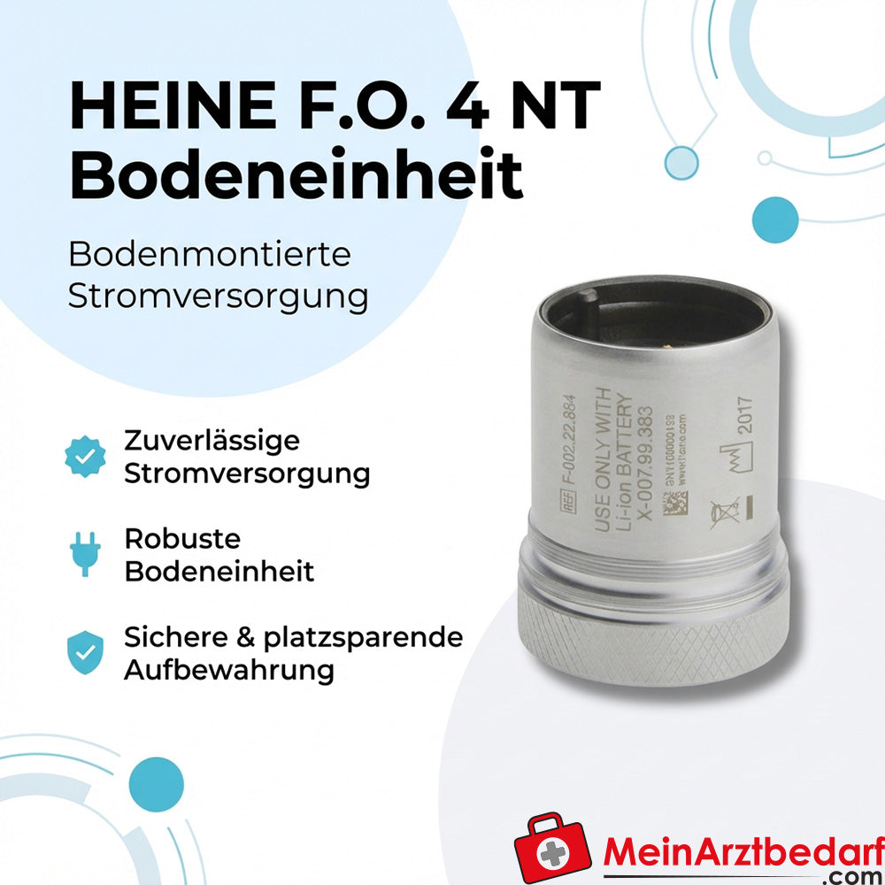 Heine F.O. 4 NT floor unit Floor mounting Power supply and storage