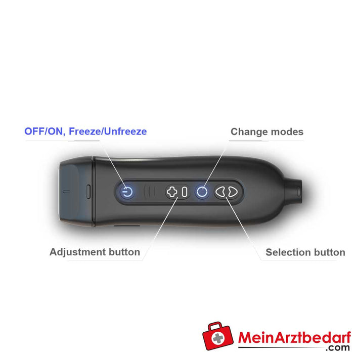 Acessórios Youkey para Q7 Wireless ultrasound - aparelho de ultrassom móvel