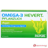 Hevert Omega-3 vegetal cápsulas blandas veganas, 60 u.