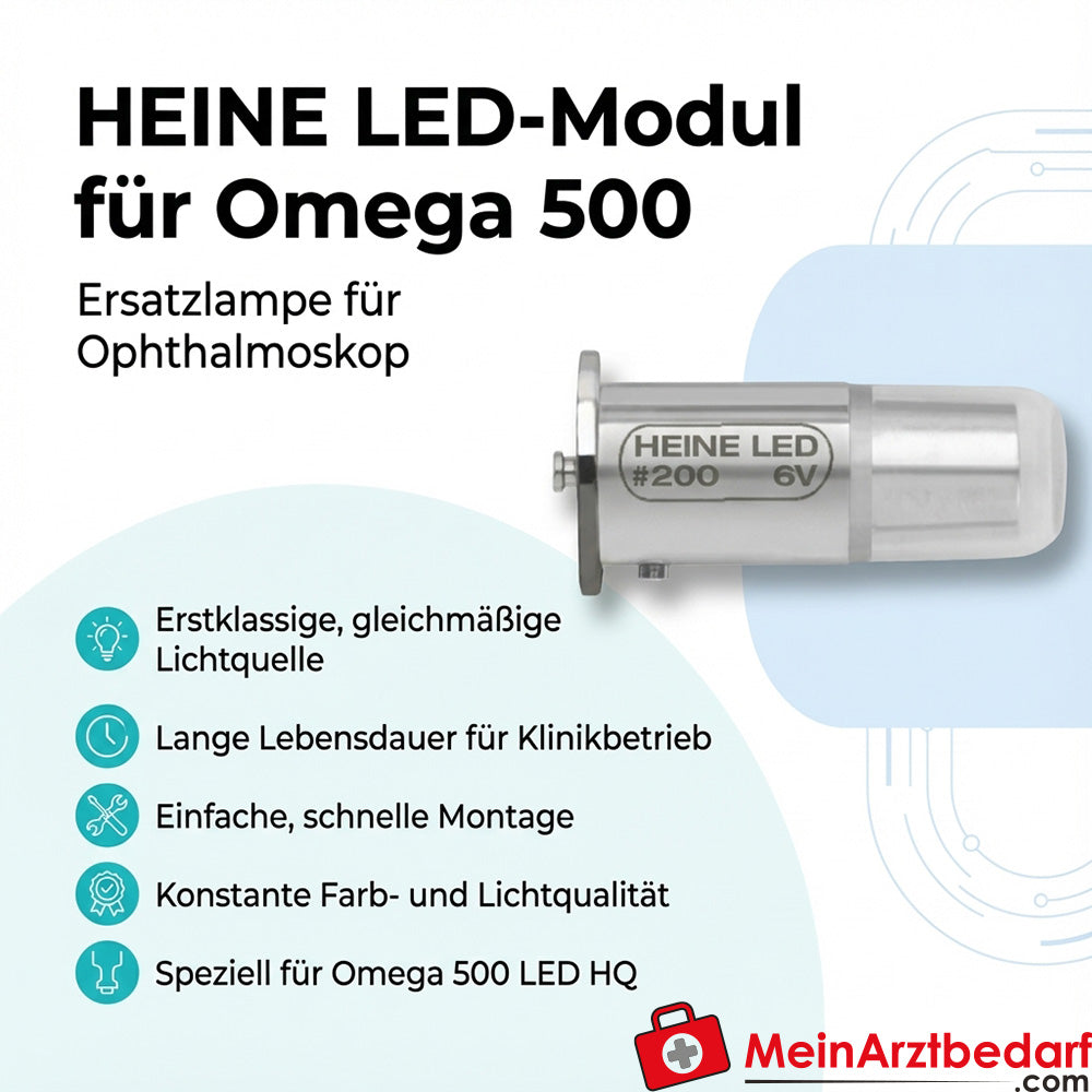 Heine LED module for Omega 500 LED HQ replacement lamp Ophthalmology
