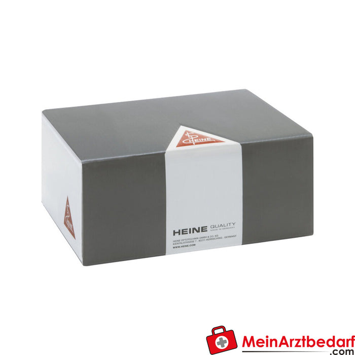 HEINE box with 100 disposable plastic oral spatulas