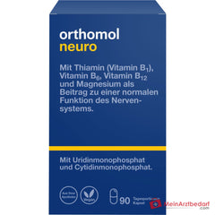 Orthomol Neuro Kapseln mit B-Vitaminen und Magnesium, 90 St..