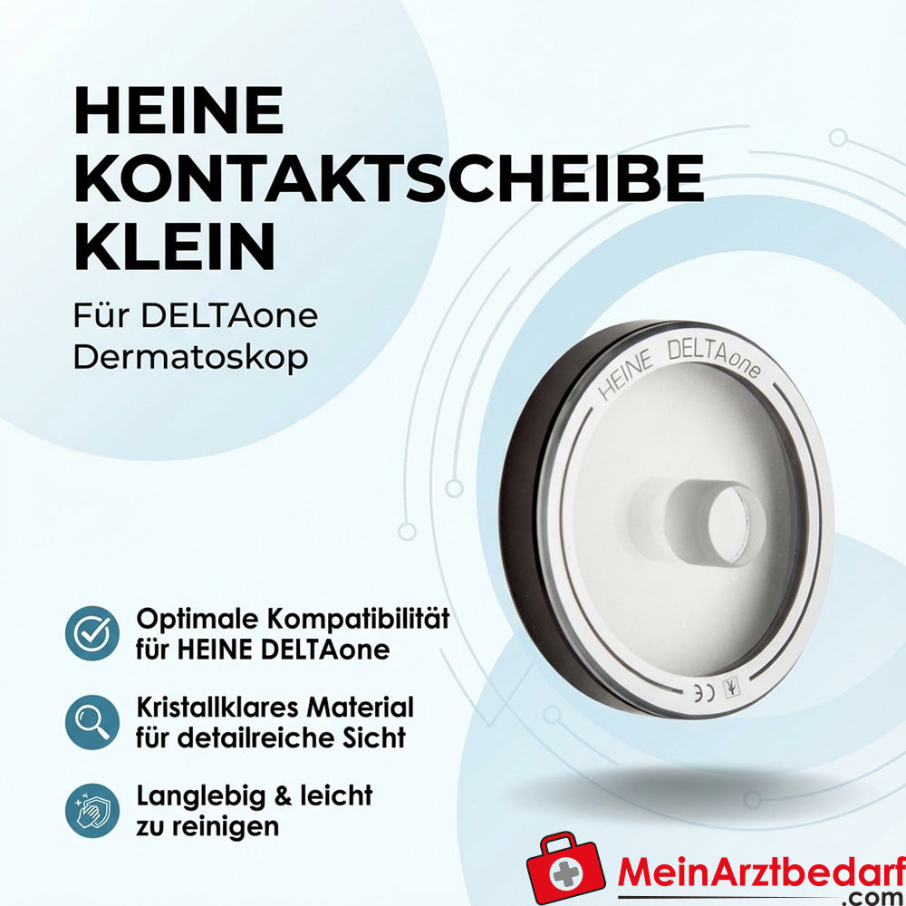 HEINE Kontaktscheibe klein für DELTAone Dermatoskop klar