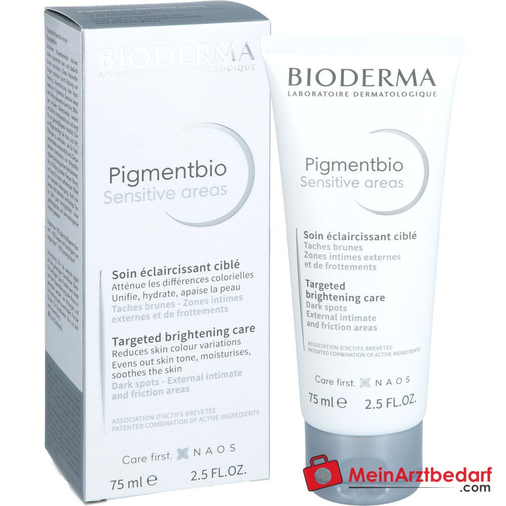 Bioderma Pigmentbio Sensitive Areas Creme, 75 ml.