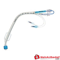 Rüsch Bronchopart-Tubusset, linksseitige bronchiale Intubation.