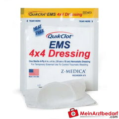 QuikClot EMS Wundauflage.