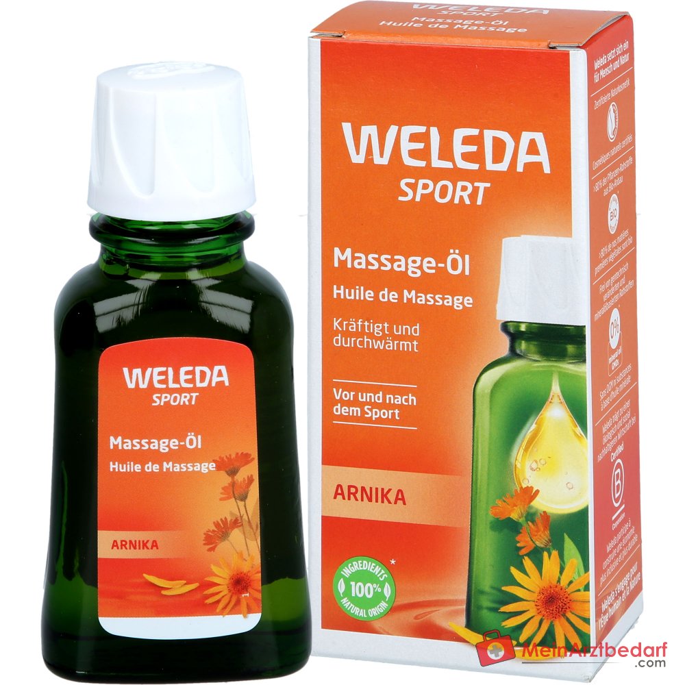 Weleda Sport Massage-Öl Arnika, 50 ml