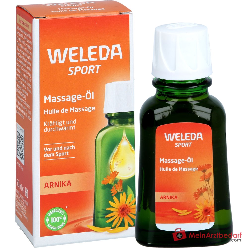 Weleda Sport Massage-Öl Arnika, 50 ml