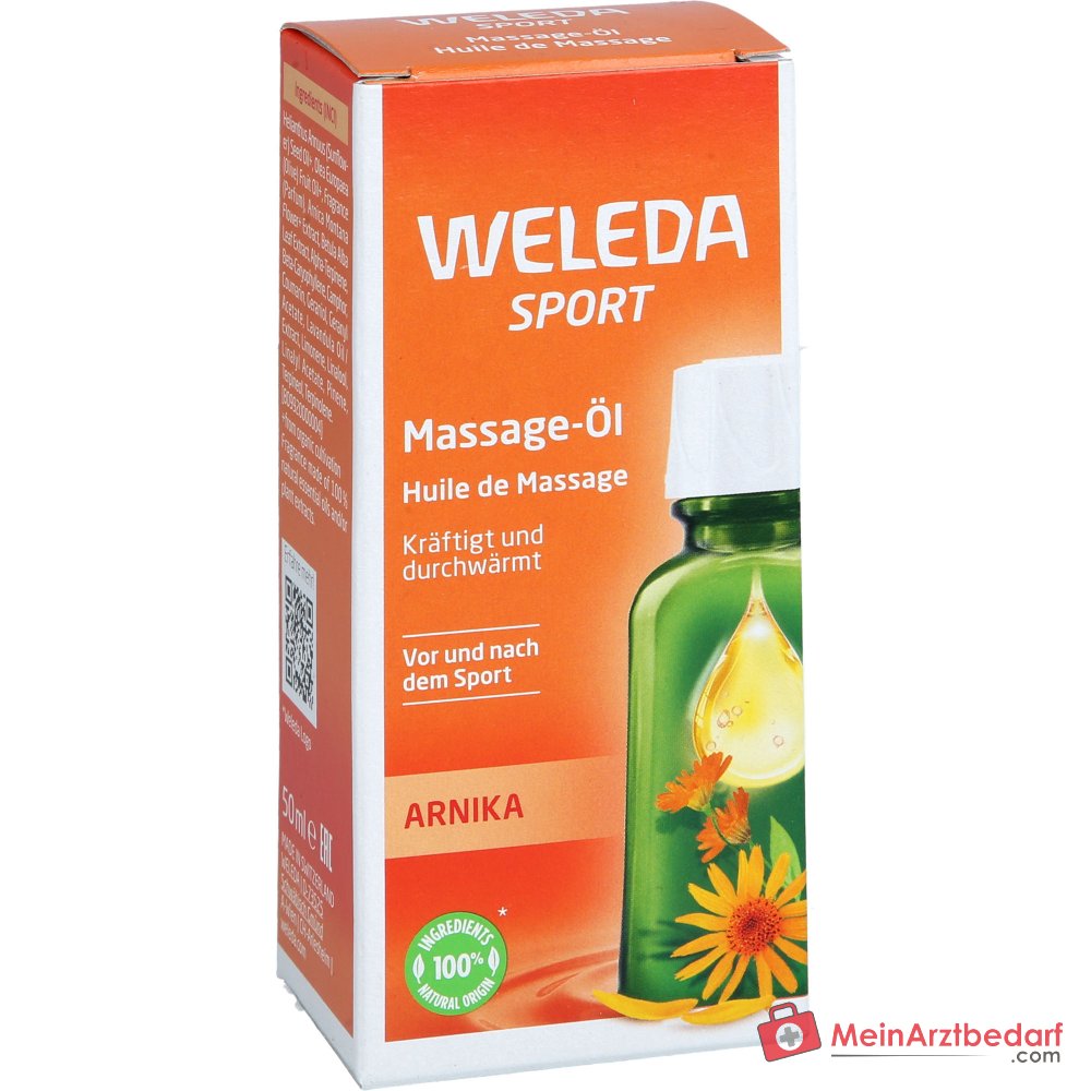 Weleda Sport Massage-Öl Arnika, 50 ml