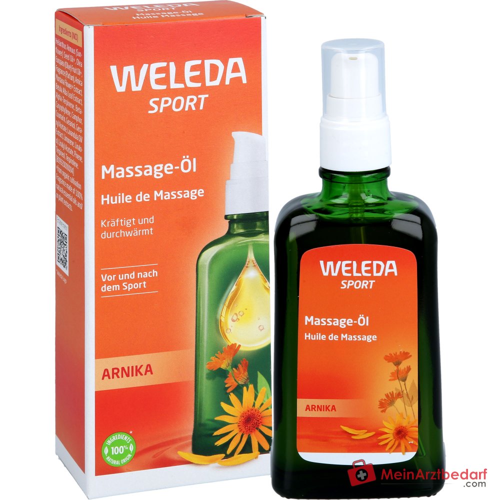 Weleda Sport Massage-Öl Arnika, 100 ml