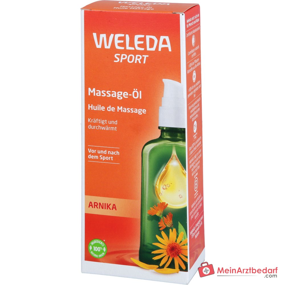 Weleda Sport Massage-Öl Arnika, 100 ml