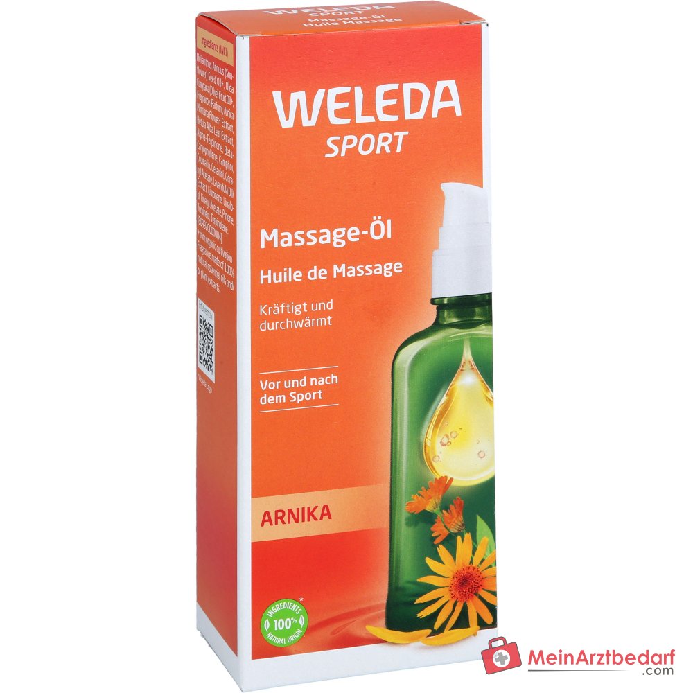 Weleda Sport Massage-Öl Arnika, 100 ml