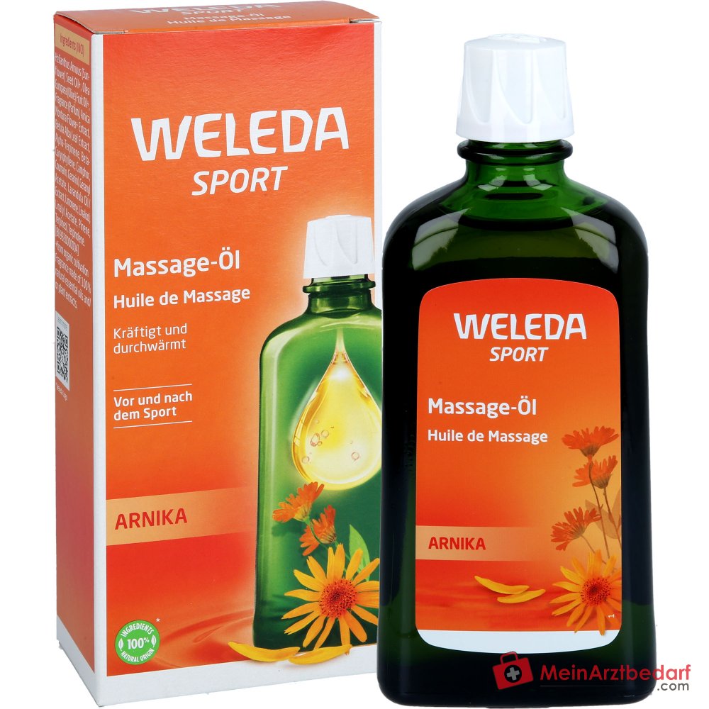 Weleda Sport Massage-Öl Arnika, 200 ml