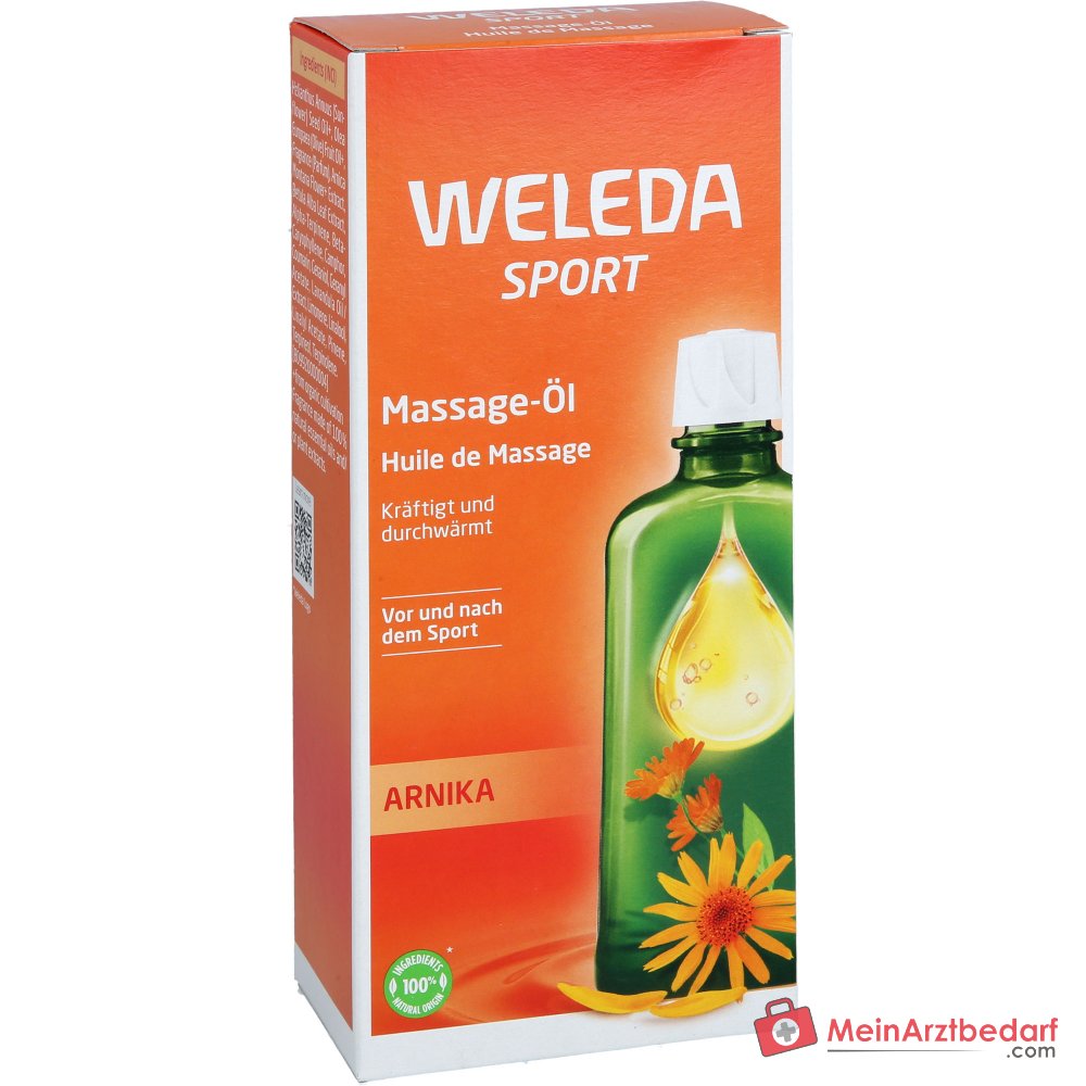 Weleda Sport Massage-Öl Arnika, 200 ml