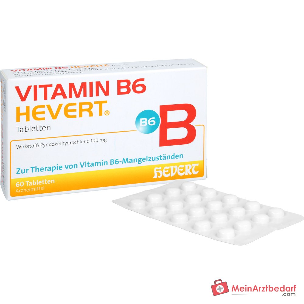 Tabletki Hevert Witamina B6, 60 szt.