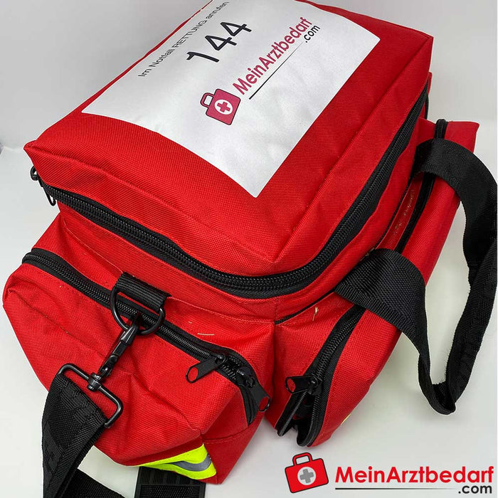 Doctor's bag filled - known from the resuscitation webinar