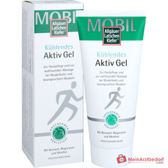 Allgäuer Latschenkiefer Kühlendes Aktiv Gel Menthol / Beinwell / Arnika / Campher / Magnesium / Panthenol Gel, 200 ml.