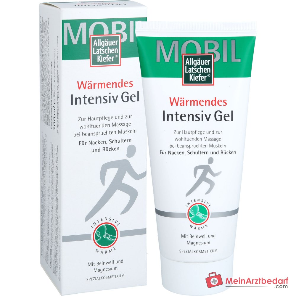 Allgäuer Latschenkiefer Verwarmende Intensieve Gel, 200 ml