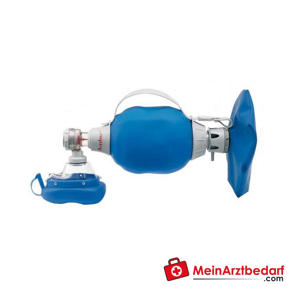 SILICONE RESUSCITATOR KIT with bag - adult