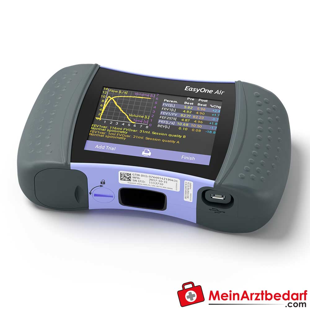 ndd EasyOne Air Spirometer.