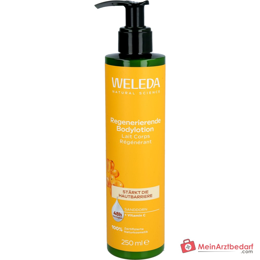 Loción Corporal Regeneradora de Espino Amarillo Weleda, 250 ml