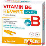 Hevert Vitamin B6 Injektionslösung 25 mg, 10x2 ml.