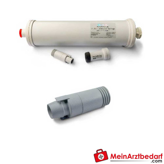 Pompe d'étalonnage ndd y compris adaptateur Cal Check pour la spirométrie