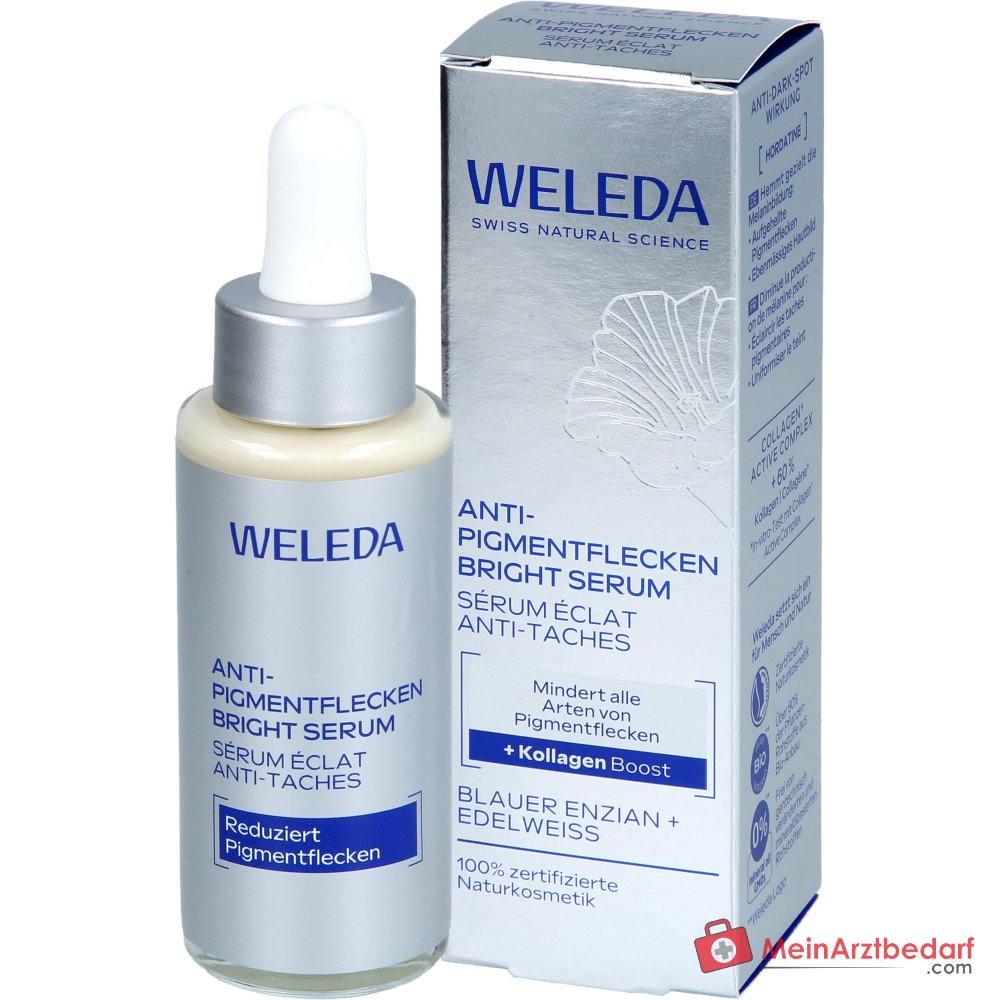 Sérum Éclat Anti-Taches Pigmentaires Weleda, 30 ml