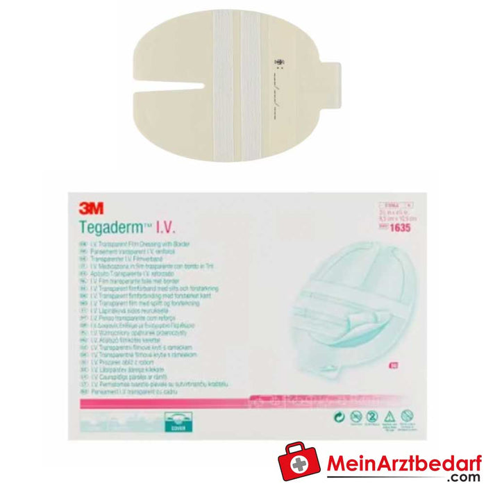 3M Tegaderm sterile fixation bandages transparent
