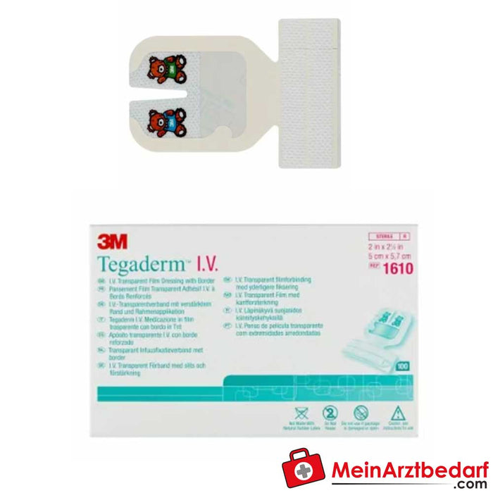 3M Tegaderm sterile fixation bandages transparent