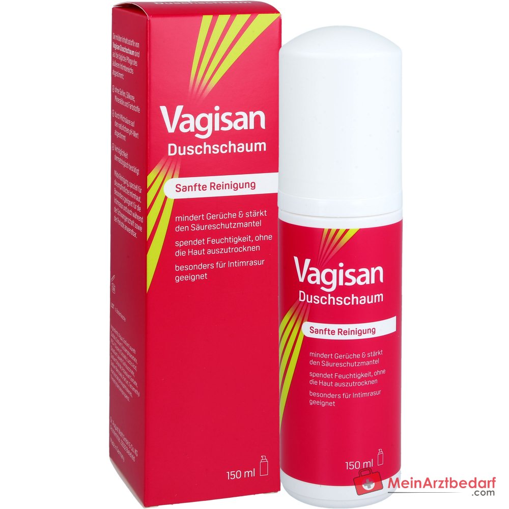 Vagisan Duschschaum mit Milchsäure, 150 ml.