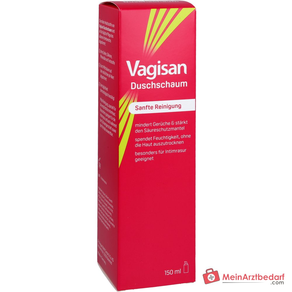 Vagisan Duschschaum mit Milchsäure, 150 ml.