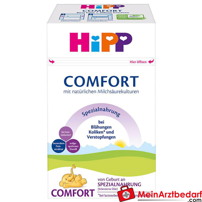 HiPP Comfort özel yiyecekler