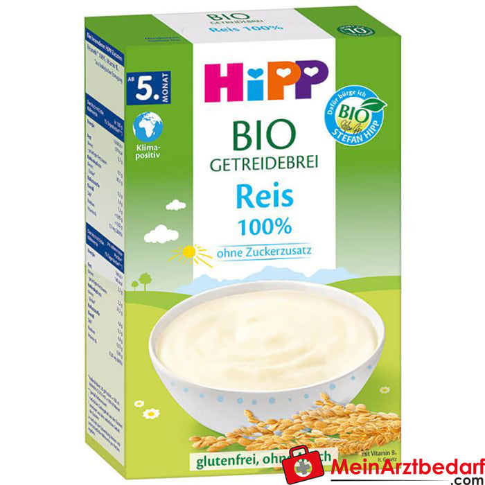 HiPP 100% arroz, sem glúten