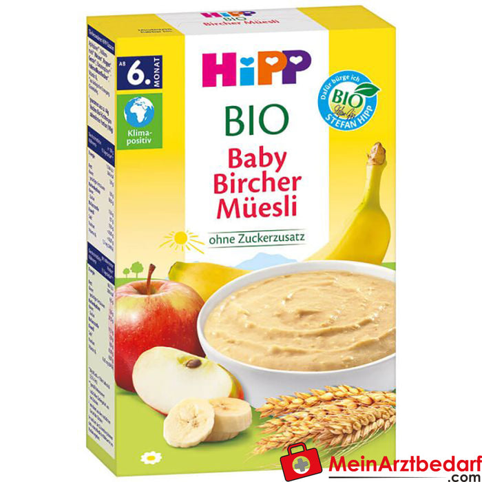 Muesli Bircher para bebés HiPP