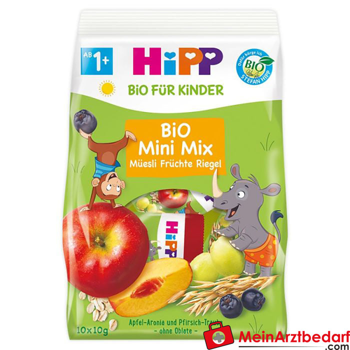 HiPP 有机迷你混合麦片水果棒