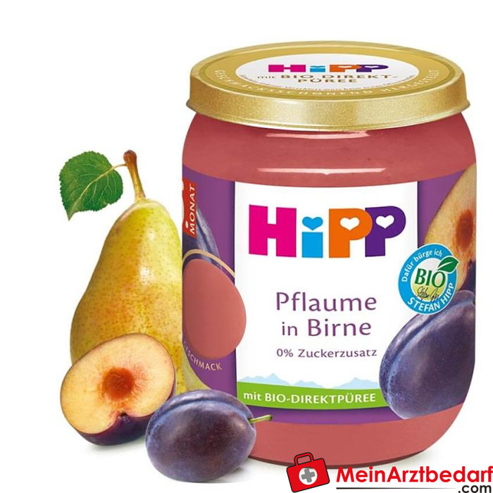 HiPP Pflaume in Birne