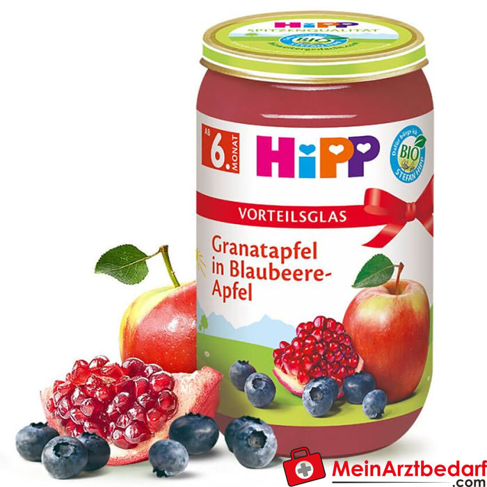 HiPP pomegranate in blueberry-apple