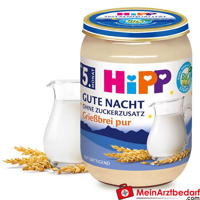 HiPP pure semolina porridge