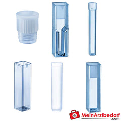 Sarstedt Küvetten und Eindrückstopfen.