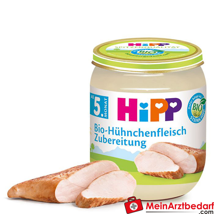Preparação de carne de frango biológica HiPP