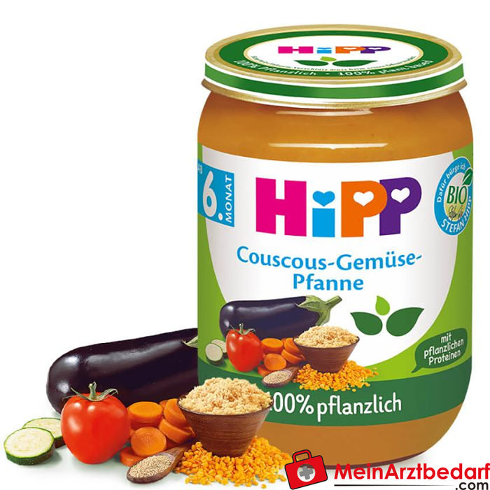 HiPP couscous-vegetable pan